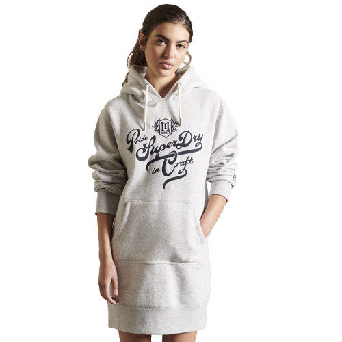 Superdry Γυναικείο φόρεμα Pride In Craft Hoodie Dress